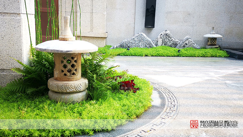 鄭州鞏義190平米庭院設(shè)計(jì)施工案例